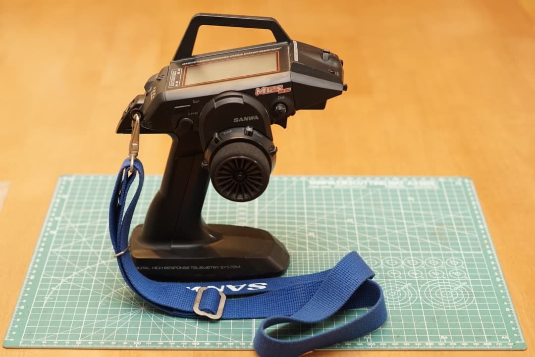 SANWA (サンワ) M12S RS 送信機 純正Li-Feバッテリー付