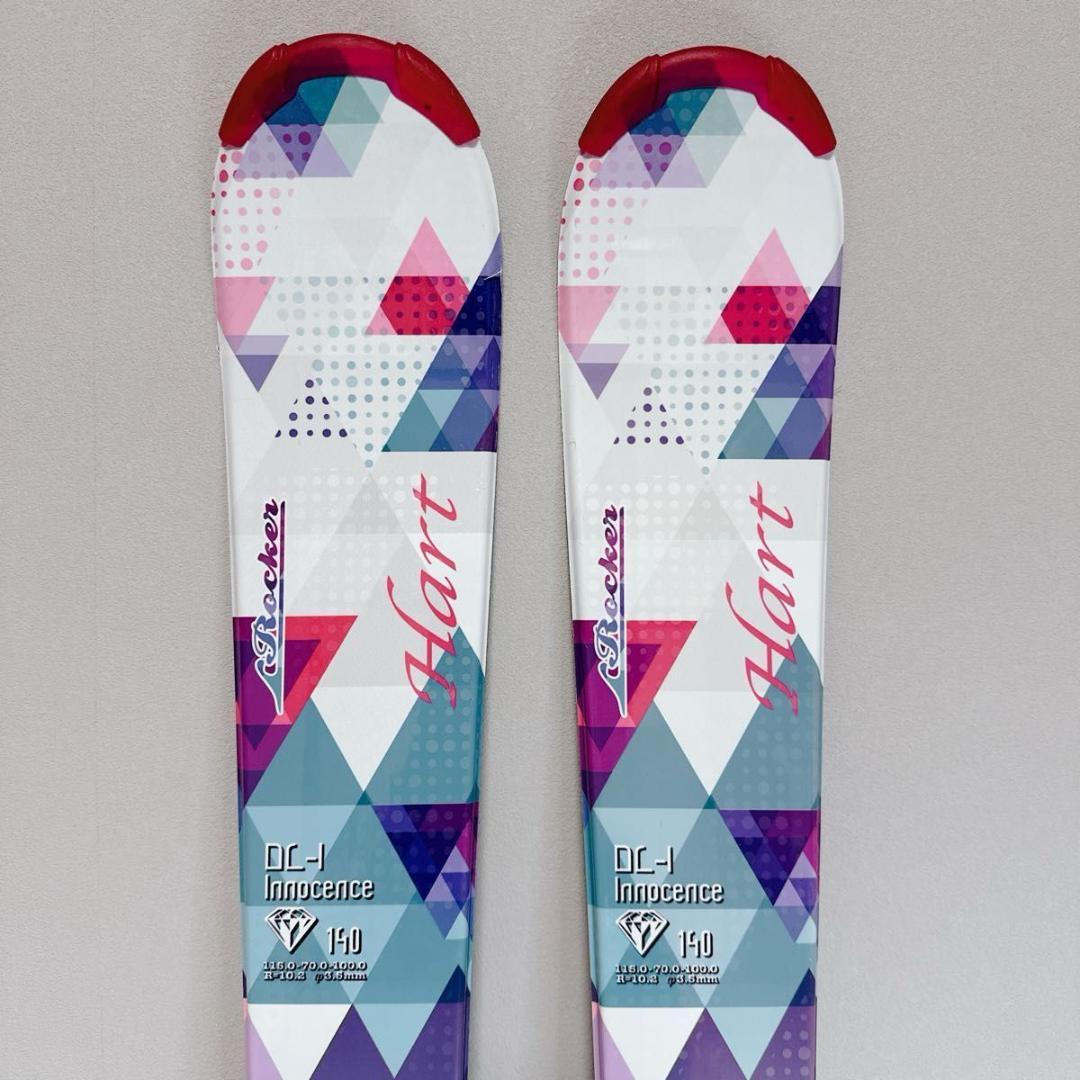 美品 Hart スキー Innocence 140 スキー板 ジュニア ガールズ - メルカリ