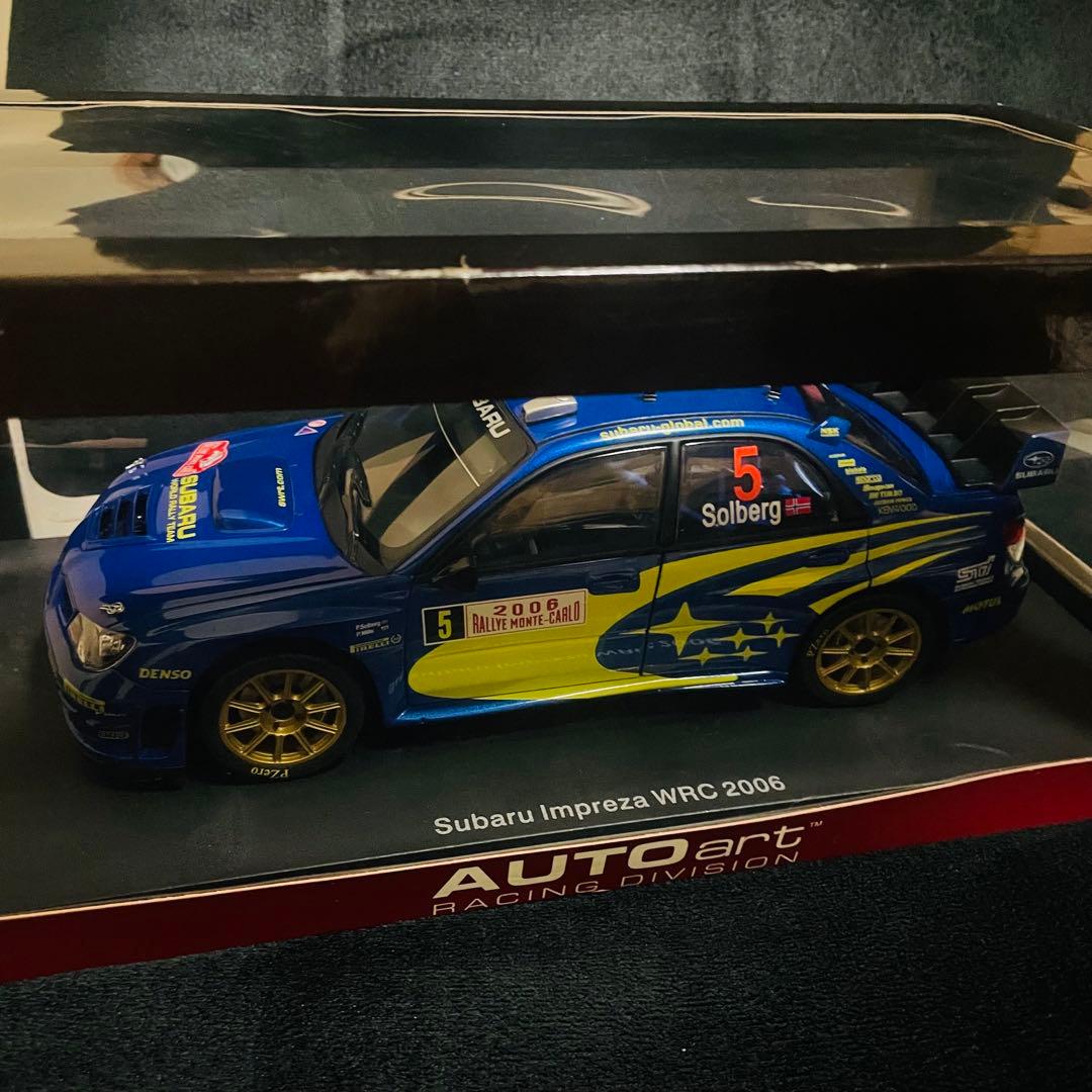 1/18 AUTOart スバル インプレッサ WRC 2006 モンテカルロ - メルカリ