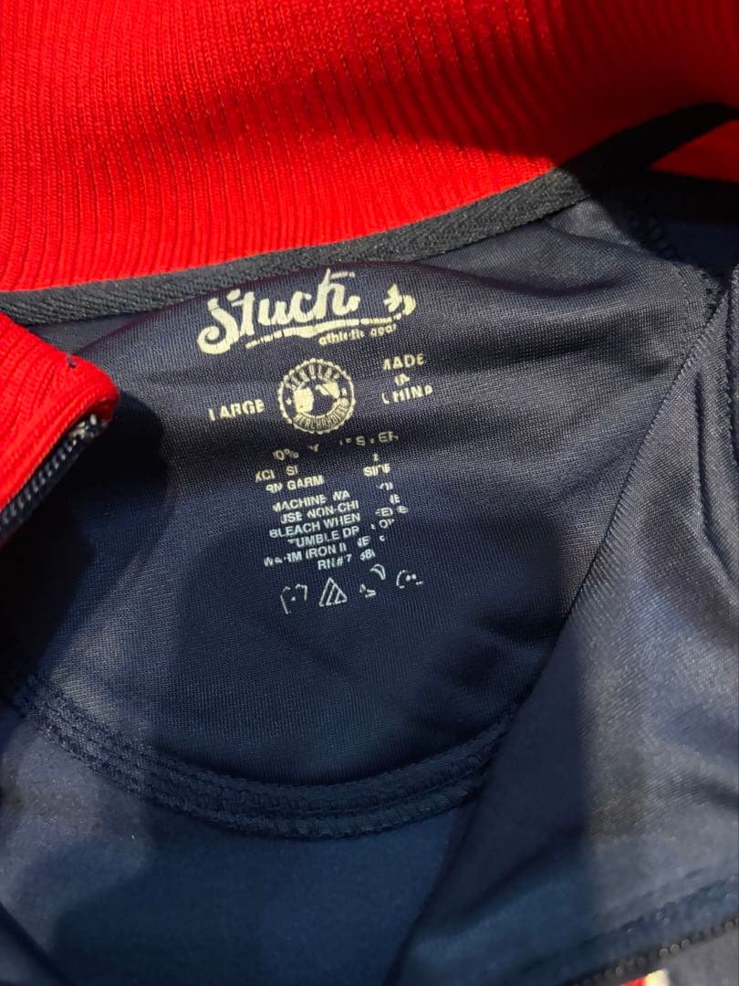 MLB インディアンズ フルジップトレーナー Lサイズ