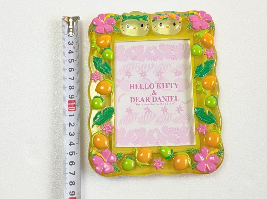 キティ ハイビスカス トロピカル フルーツ フォトフレーム 2001年 サンリオ