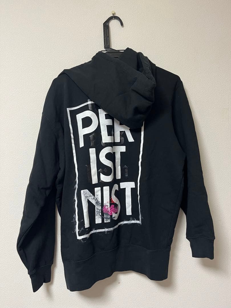 PERISTNIST ブラックパーカー XXL