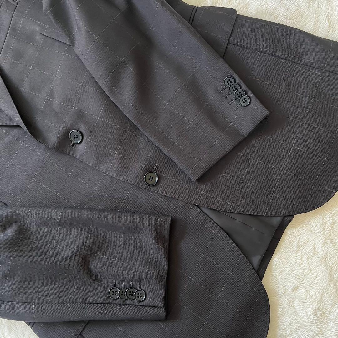 大きいサイズL✨ニューヨーカー セットアップスーツ ウィンドウペン