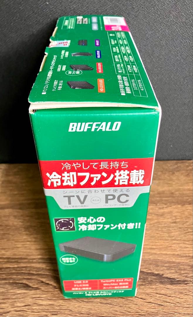 BUFFALO HD-LBVU3YD 3.0TB 外付けハードディスク
