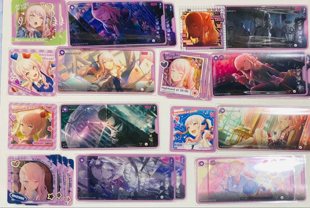 プロセカ 暁山瑞希 紙シール類まとめ売り