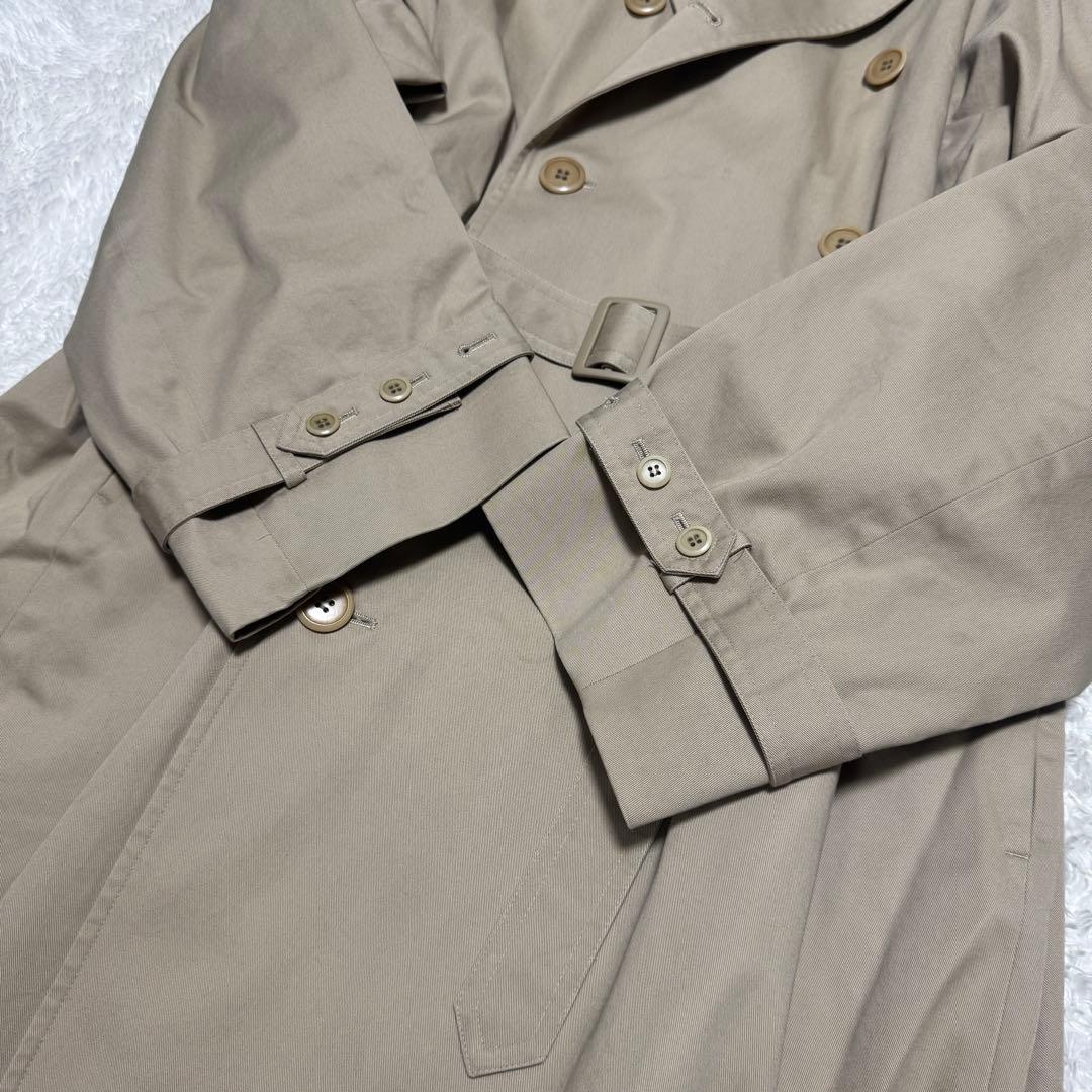 大きめ ラッドミュージシャン ビックトレンチコート ベージュ 44