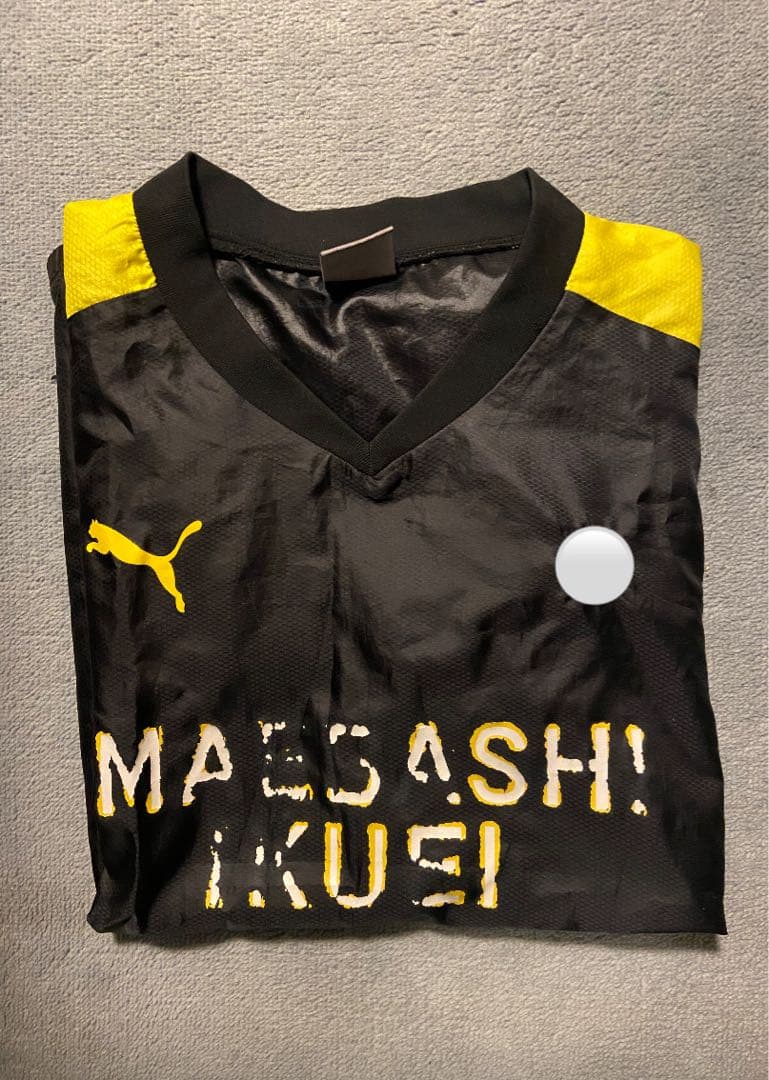 【非売品】前橋育英 長袖ピステ(上下L)⚠️値下げ中⚠️ ASICS（アシックス） 上下セット ピステシャツ 長袖 ロングパンツ