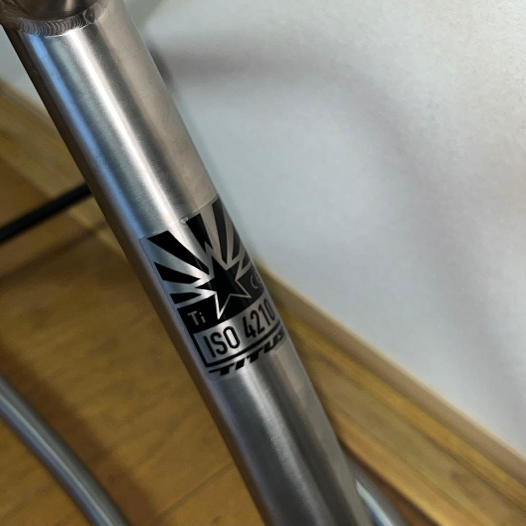 新車外しアメリカTitus El Viajero チタンXCフレームXSサイズ - メルカリ