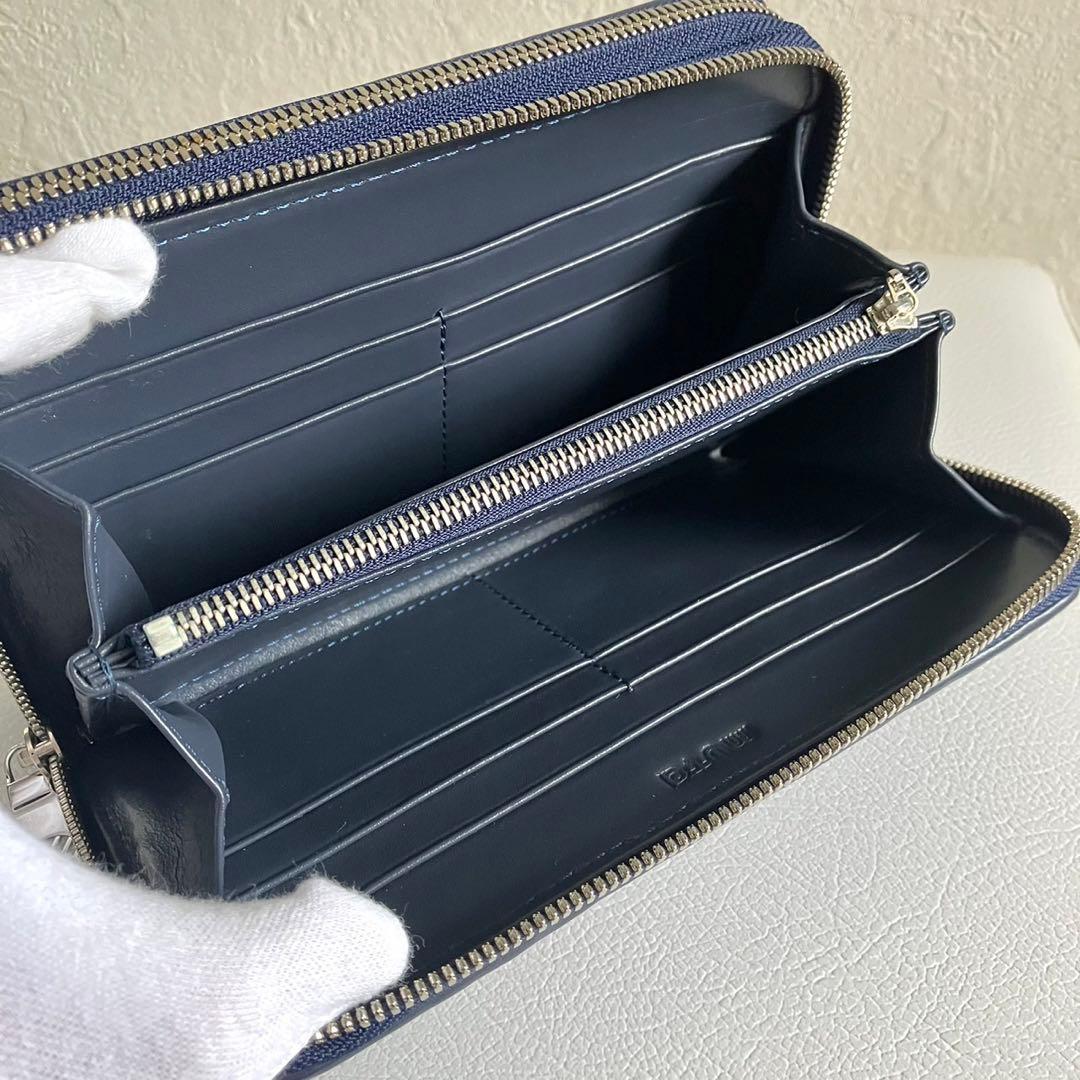 定価約15万 極美品 muta ガルーシャ イントレ ダブルジップ 長財布