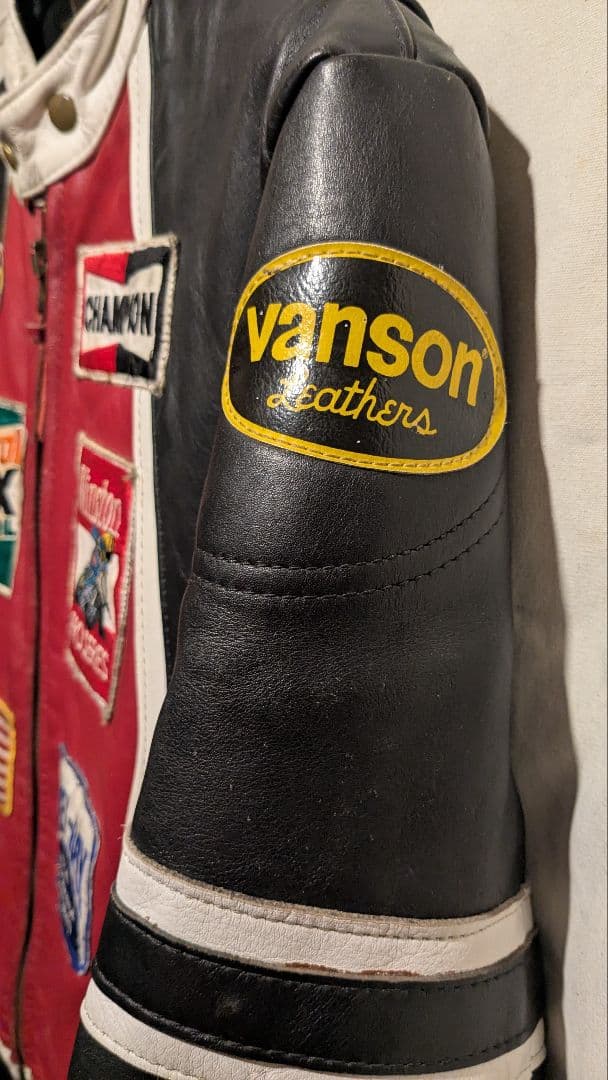 バンソン rjp アメカジ ライダースジャケット - メルカリ