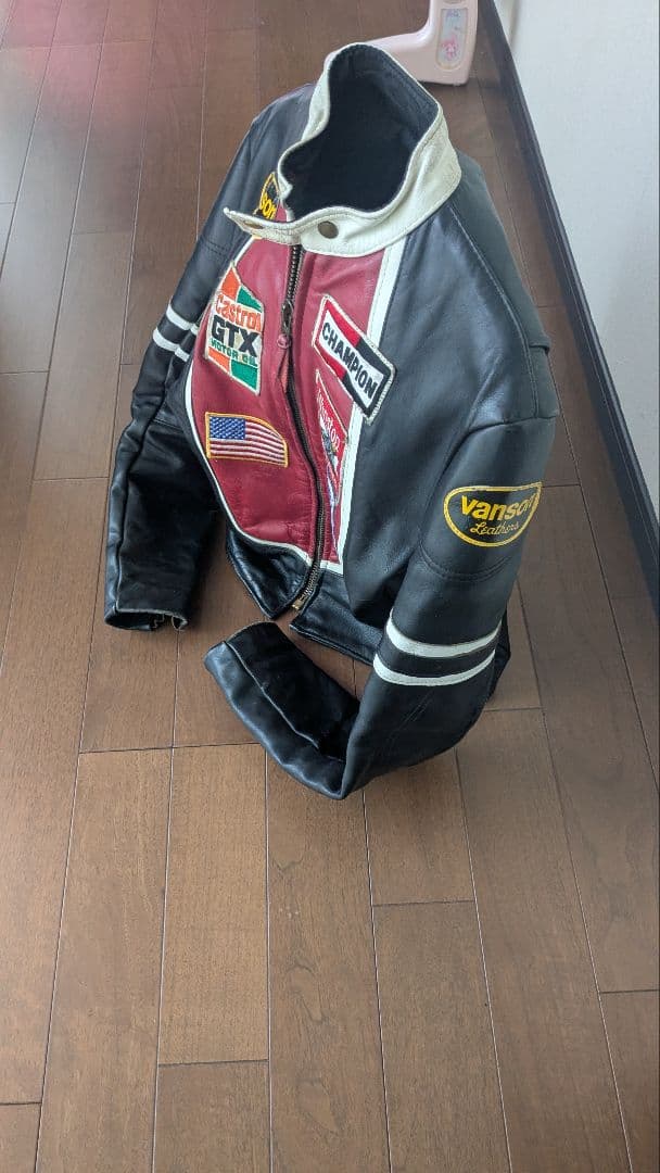 バンソン rjp アメカジ ライダースジャケット - メルカリ