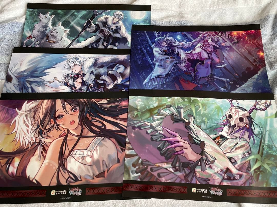 オトメイトガーデン　ランチョン　マツリカの炯18枚＆ミストニアの翅望ライナス3枚