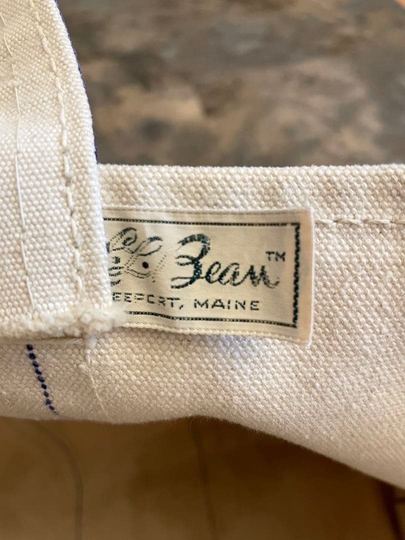 60s L.L.bean 筆記体TMタグ パープル トートバッグ Lサイズ - メルカリ