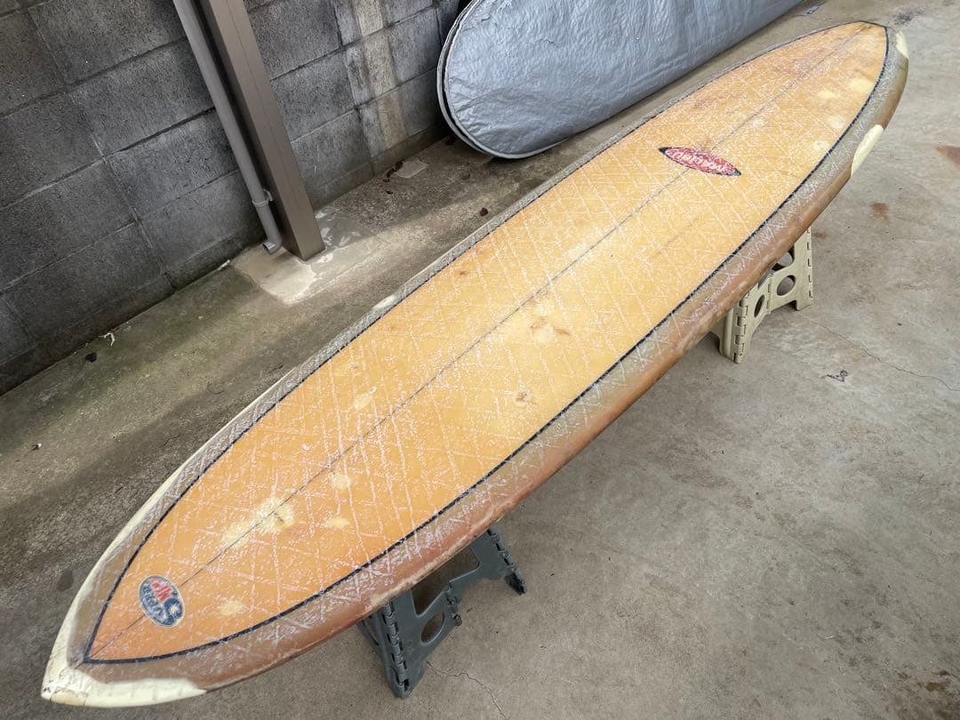 米沢 マリブサーフボード スーパーミニ ミッドレングス シングル 8f