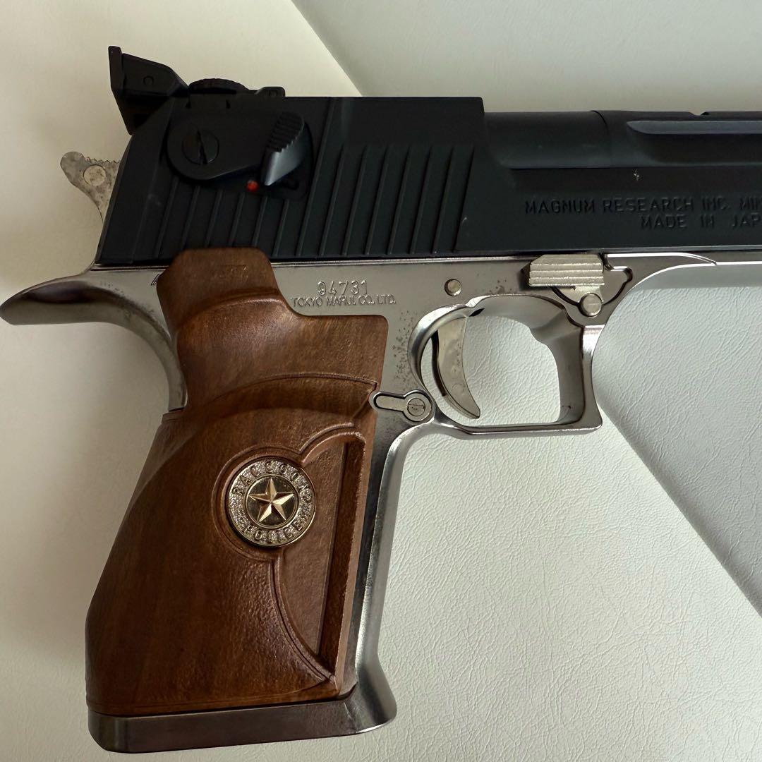 【中古】マルイ バイオハザード2 10インチカスタム デザートイーグル.50AE