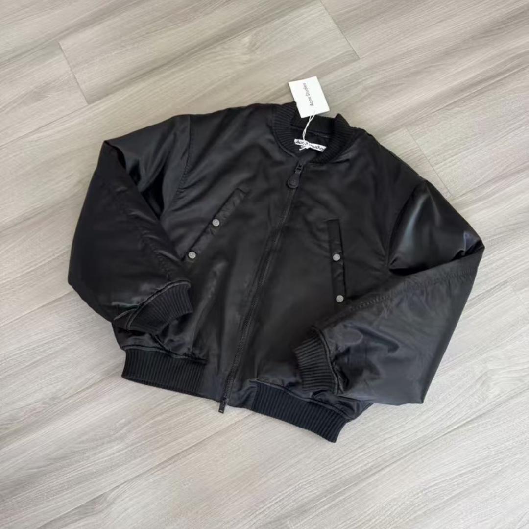 Acne Studios MA-1ジャケット ブラック - メルカリ