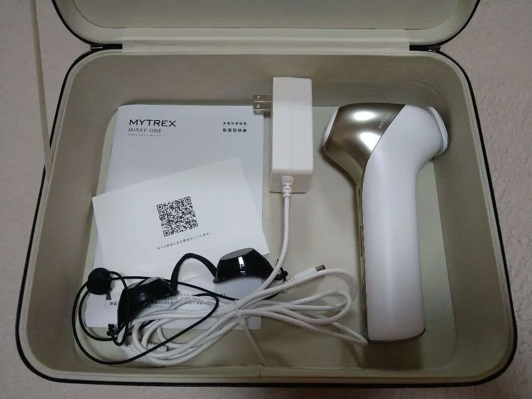美品】MYTREX MiRAY ONE ミライワン 美顔器 ホワイト - メルカリ