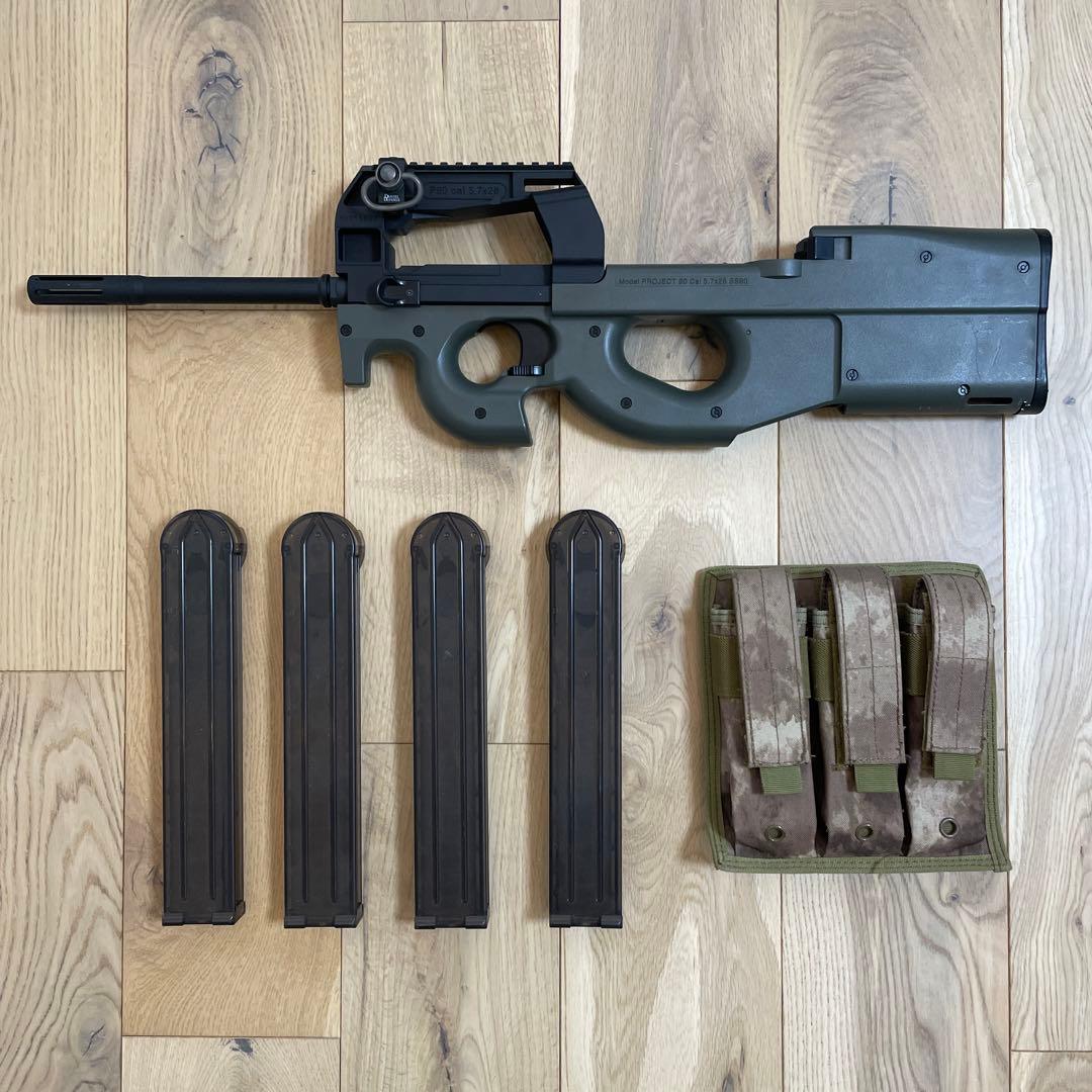 東京マルイ No.7 PS90 HC ハイサイクル電動ガン　マガジンセット Amazon | 東京マルイ ハイサイクルカスタム電動ガン PS90 HC NEW