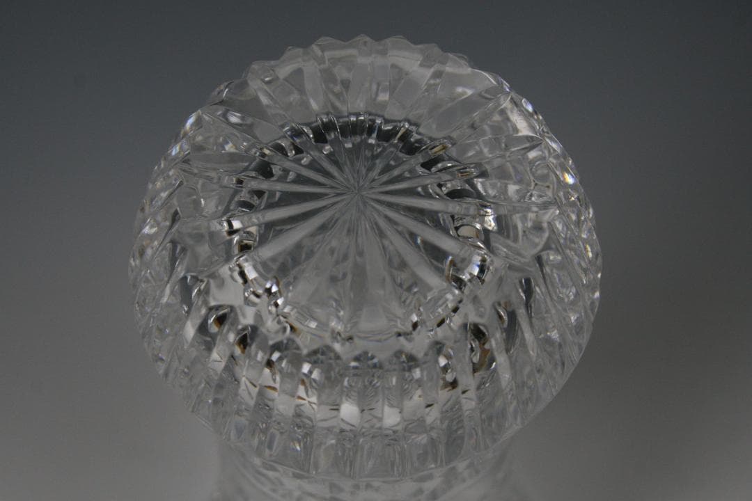 アイルランド チローニ カットグラス フラワーベース ビンテージ