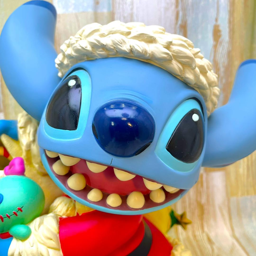 626体限定★リロ＆スティッチ ビッグフィギュア サンタスティッチ