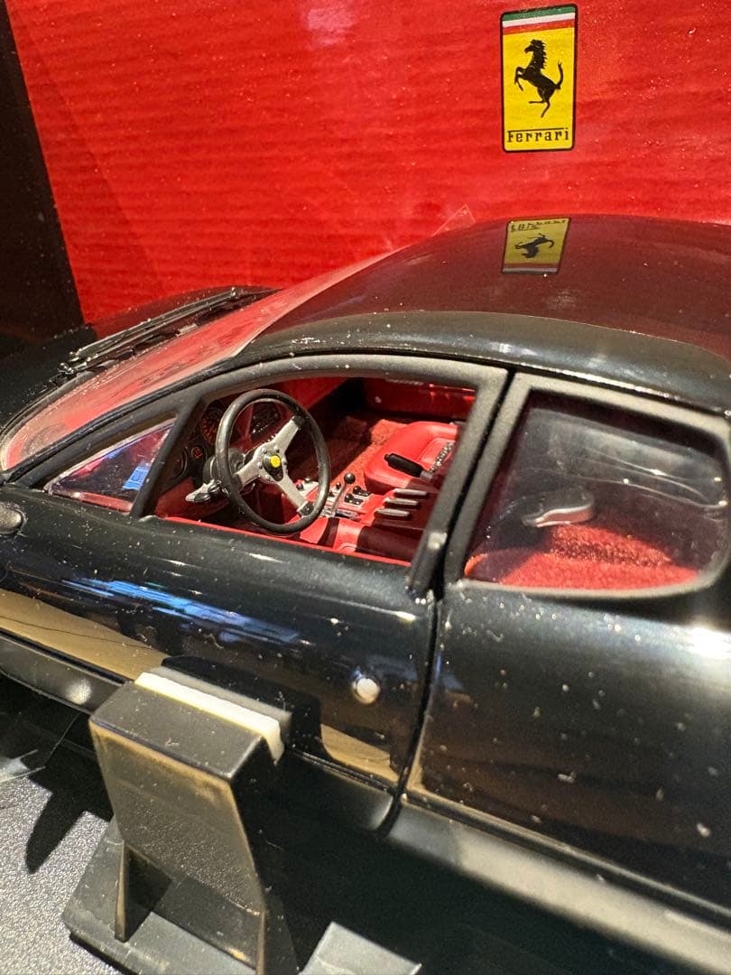 絶版京商 1/18フェラーリ365GT4/BB ブラック 外箱難あり - メルカリ