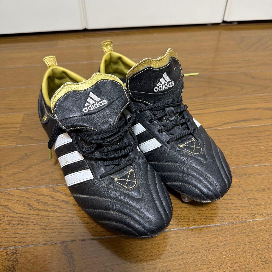 adidas サッカー ブラック/ホワイト/ゴールド adipure FG adidas Adipure 11Pro FG Running White/Metallic Gold/Black