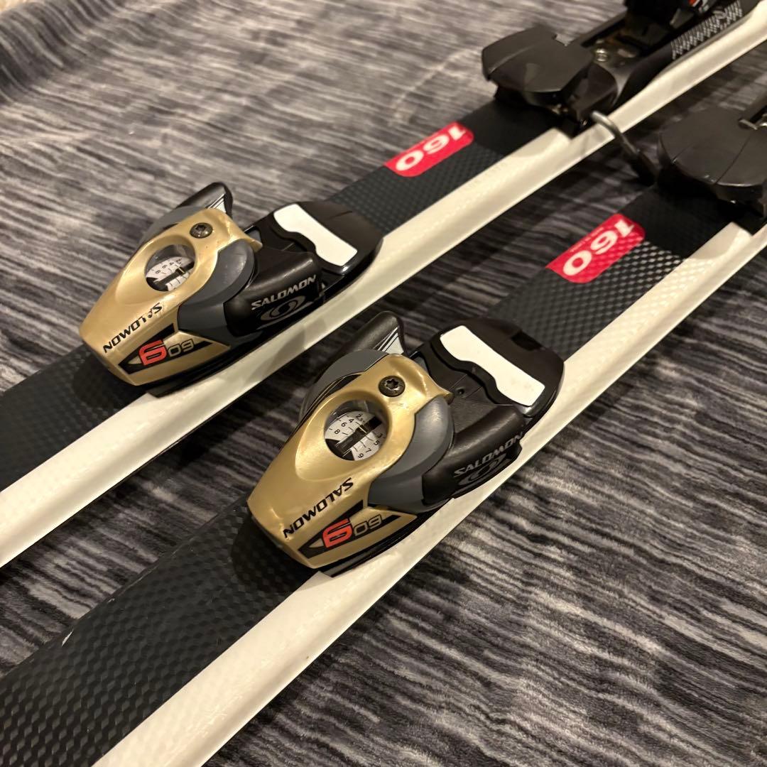 人気モデル】SALOMON SN9000 スキー板 160cm ビンディング付 - メルカリ