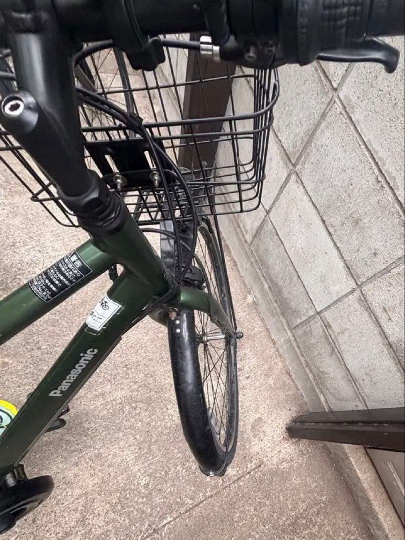 パナソニック Velo-star ベロスター 16Ah 7段 クロス 電動 緑の通販は