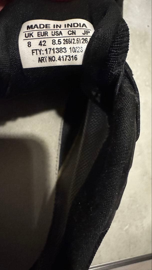 Salomon トレイルランニングシューズ ブラック 26.5cm