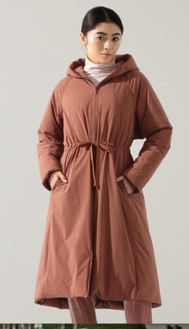 Chacott 中綿ダウンロングコート - メルカリ