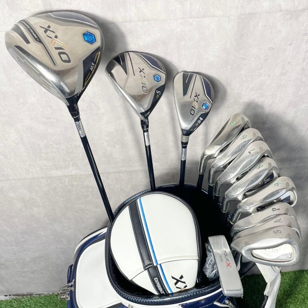 貴重レフティ】ゼクシオ MP1200 ゴルフクラブセット 12本 R 左 良品