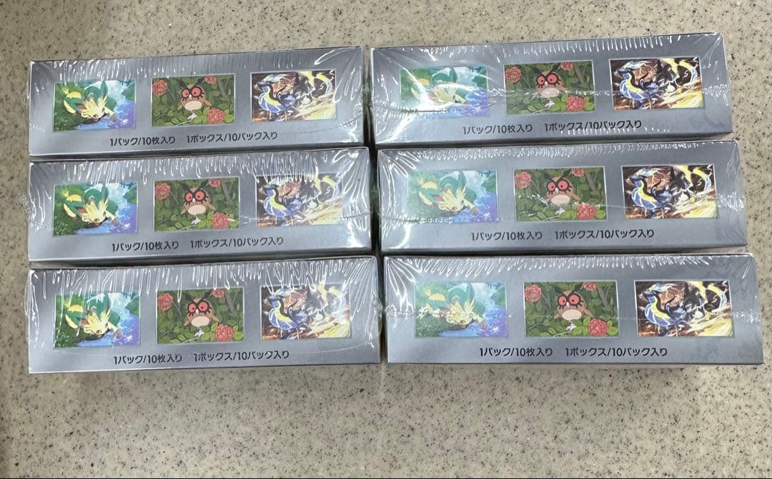 テラスタルフェスex BOXシュリンク付き6box