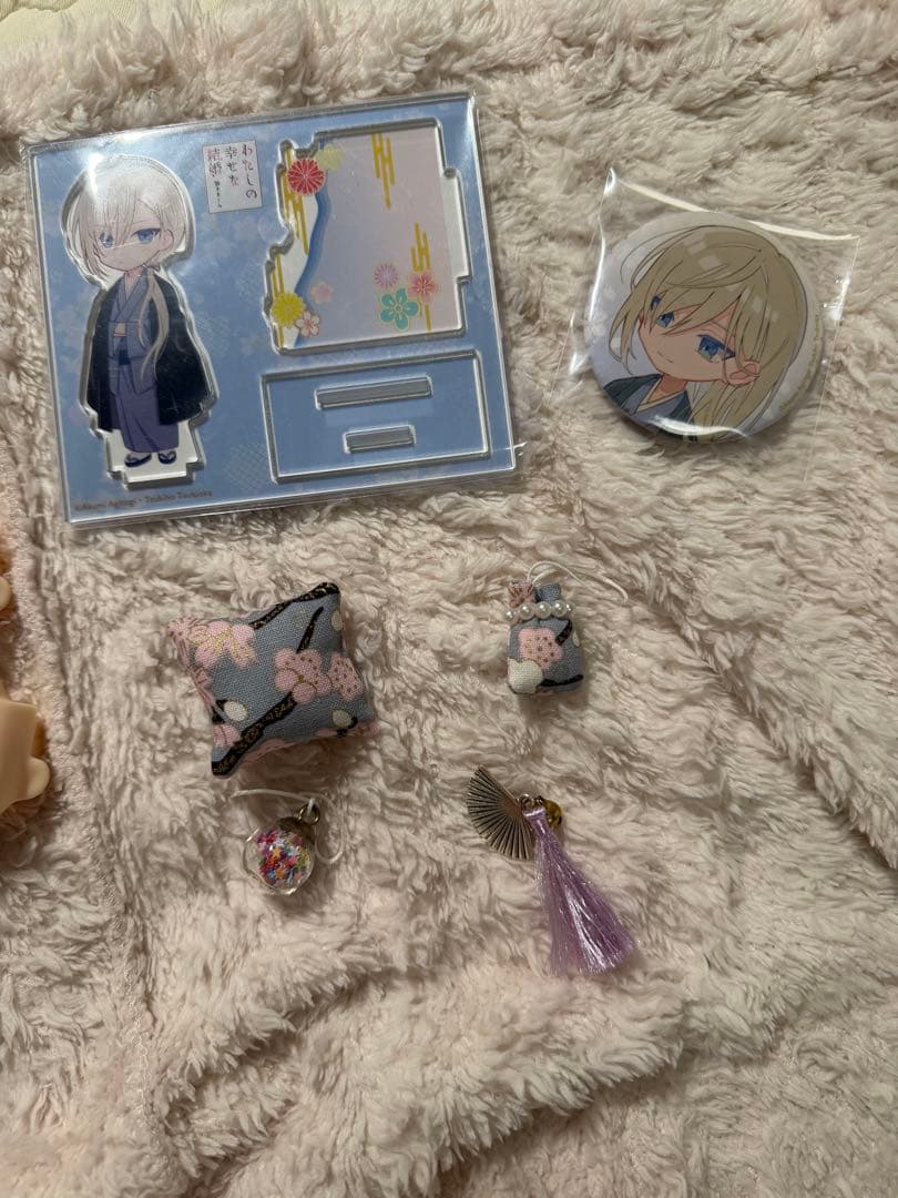 ねんどろいど わたしの幸せな結婚 斎森美世　久堂清霞 缶バッジ　まとめて売り