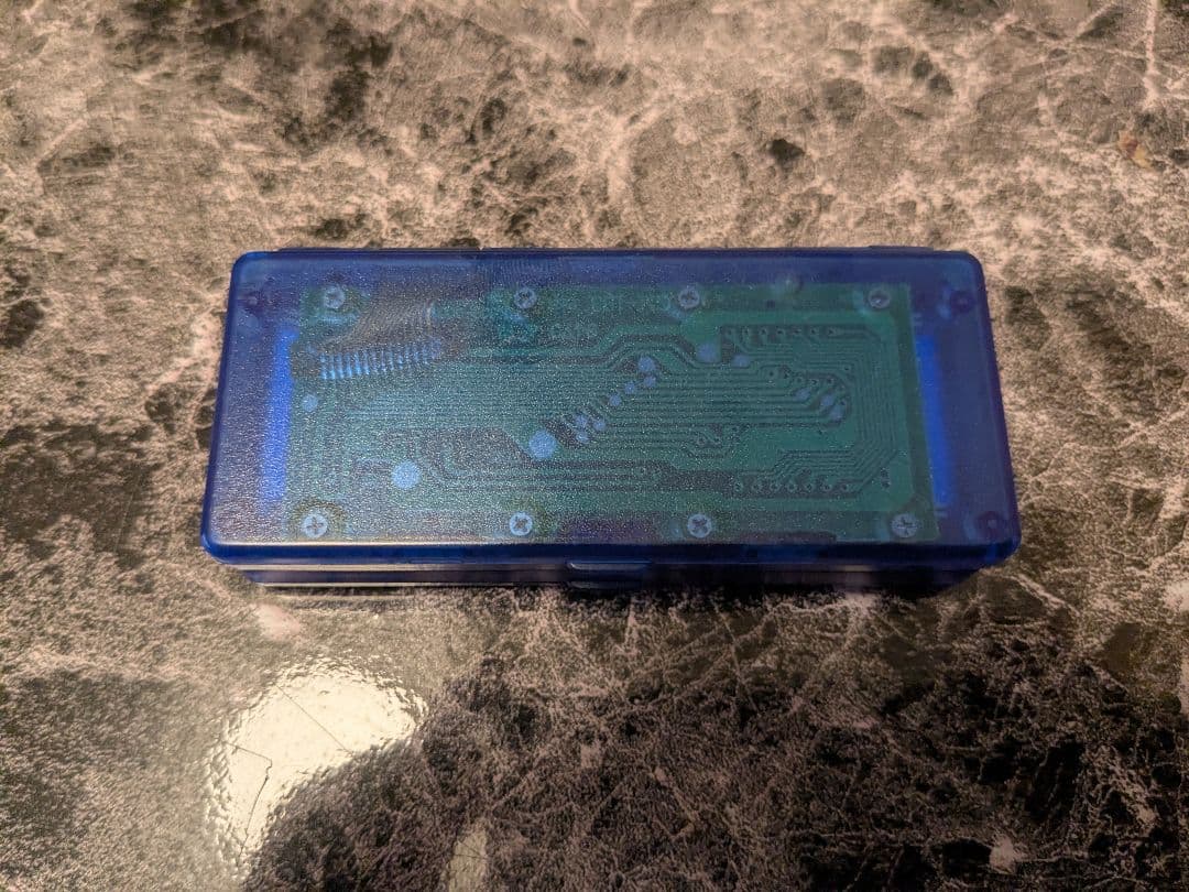 【極美品】カンタくん Vフラッシュ ブルースケルトン