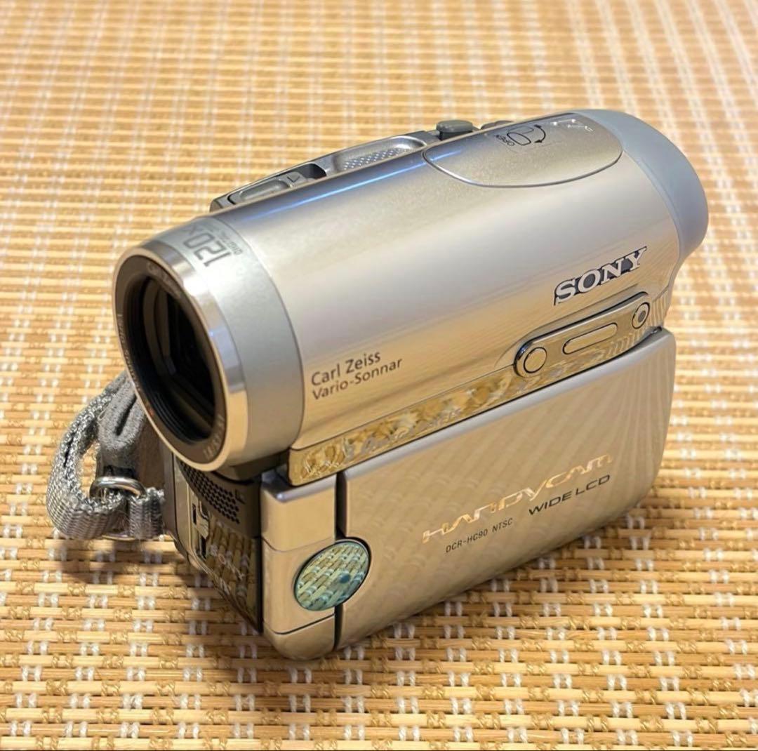 ジャンク品 miniDV対応 SONY HANDYCAM DCR-HC90