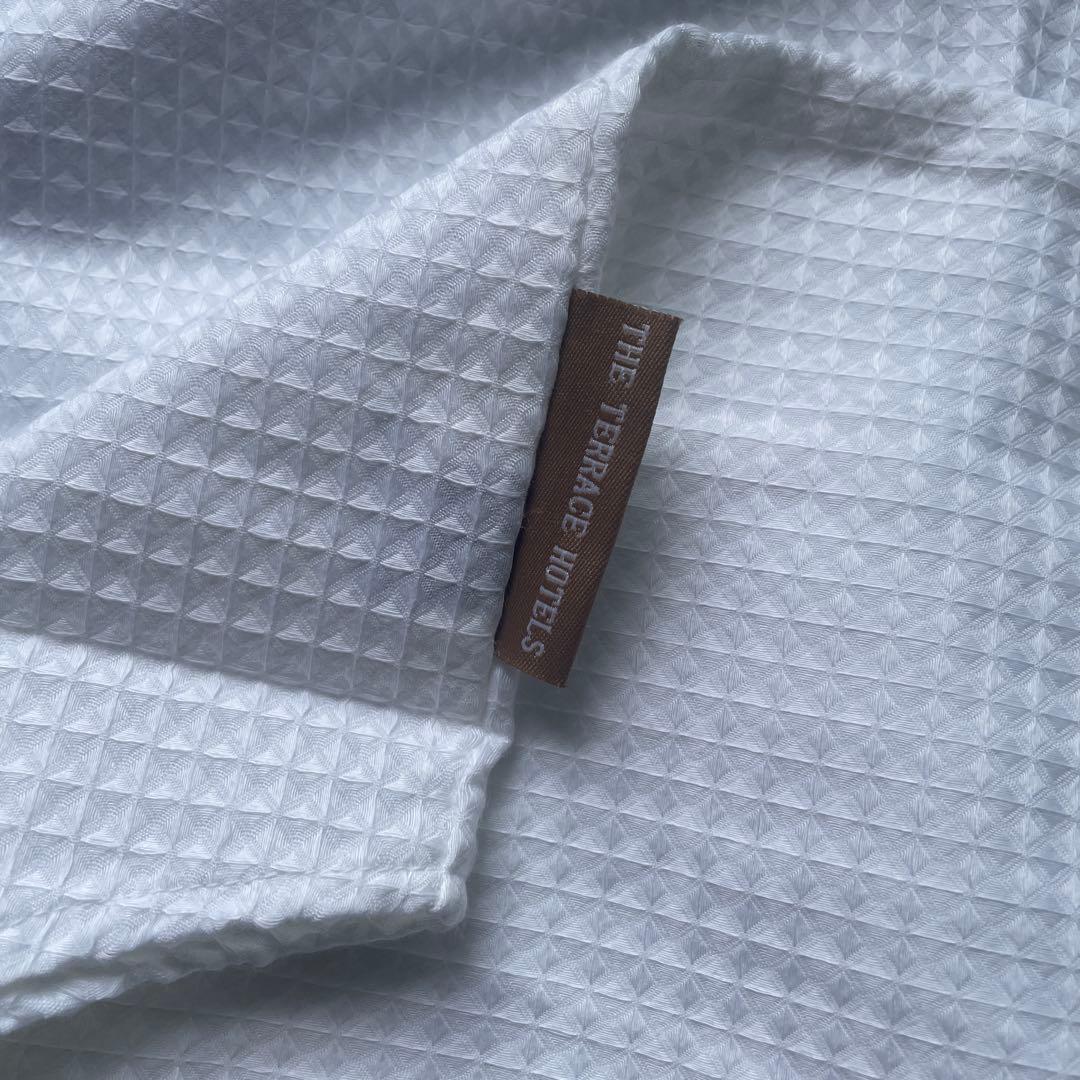 長袖 パジャマ 綿混 リラックスウェア ホワイト 白 ユニセックス