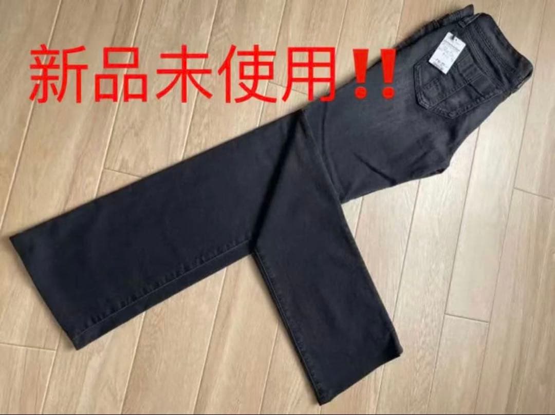 新品未使用タグ付きBURBERRY バーバリーブラック ジーンズ デニム36