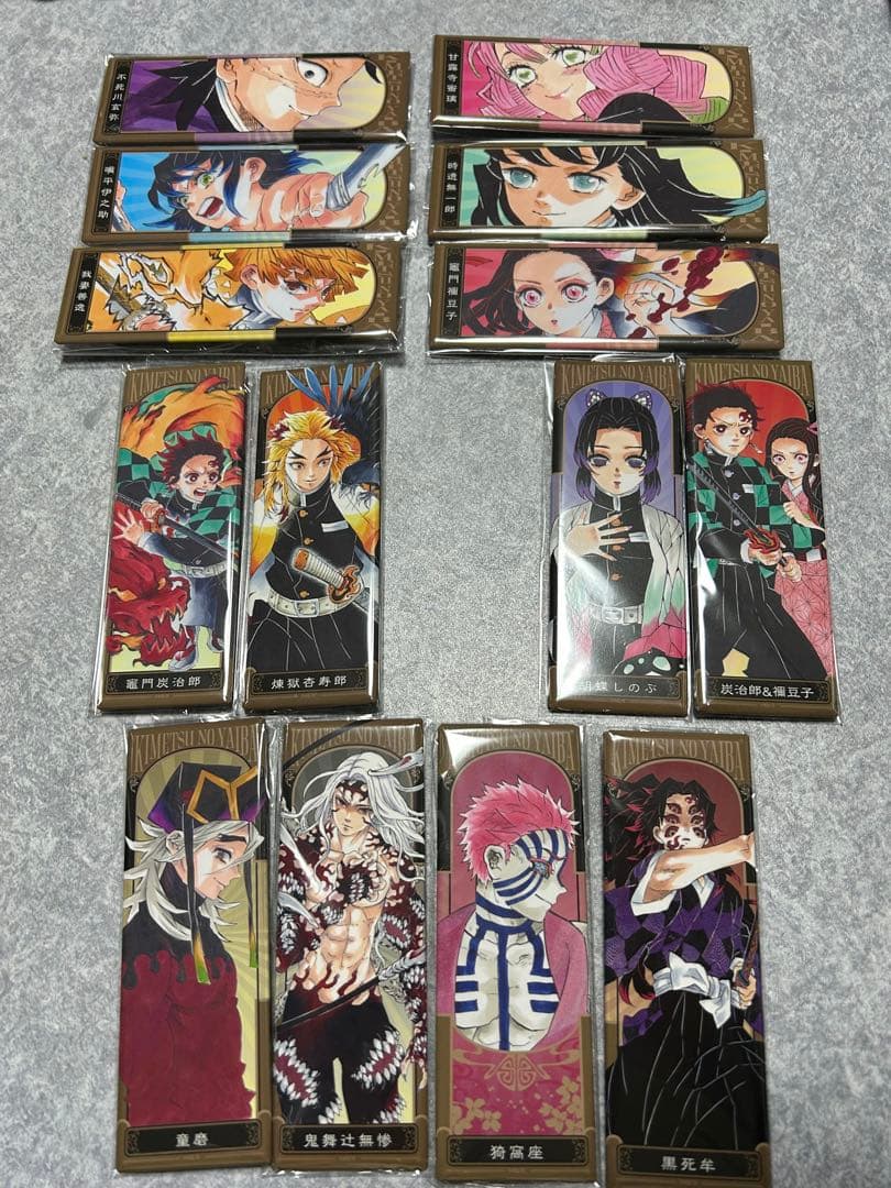 鬼滅の刃 絵札缶バッジ コレクション 第ニ弾 缶バッチ　14個セット 鬼滅の刃 絵札缶バッジ 第2弾（全15種） : 鬼滅の刃GOODS ～グッズ