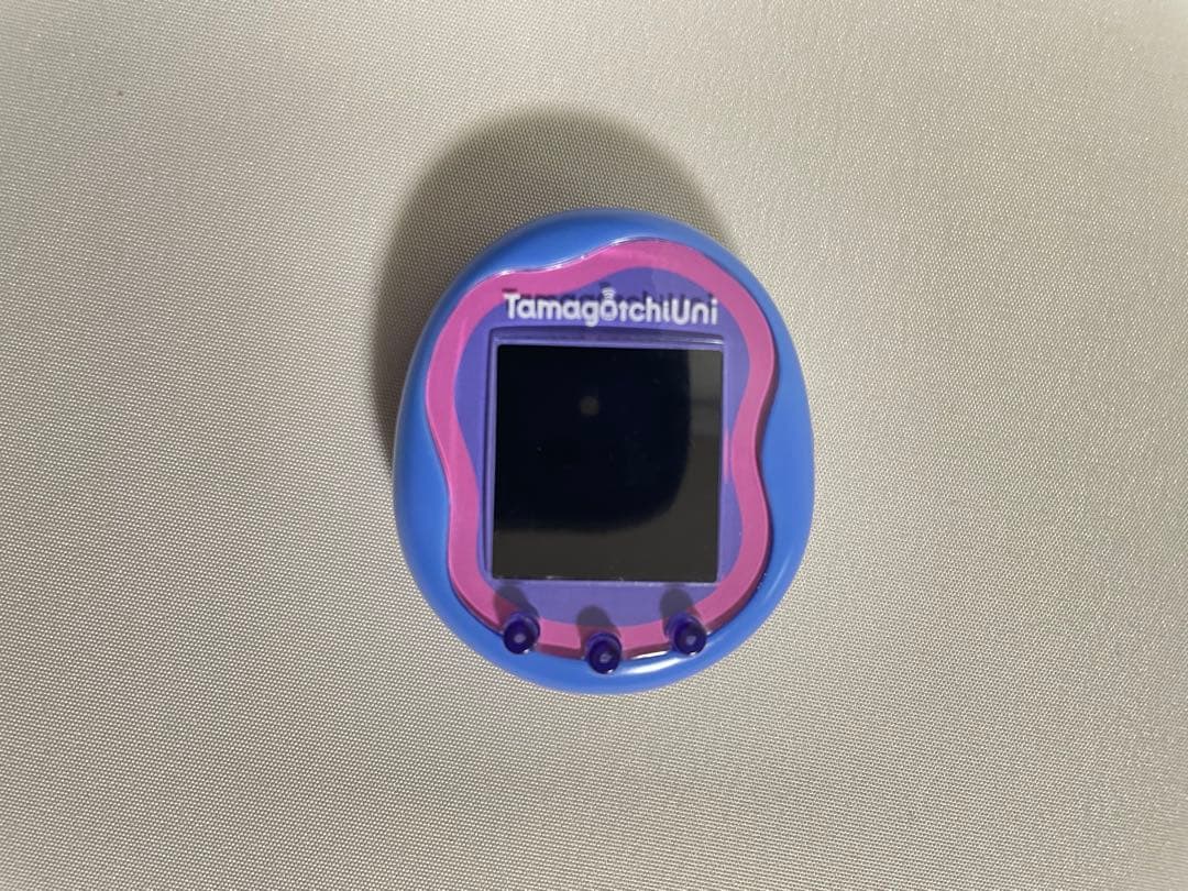 たまごっち　ユニ　Uni ブルー　シリコンカバー付き　動作確認済み