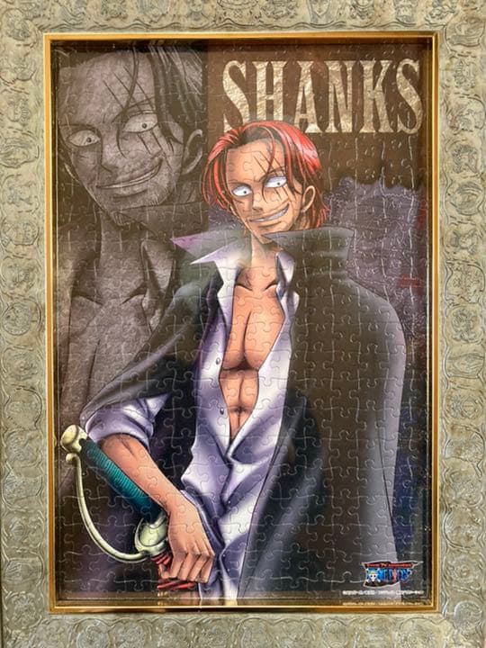 【完成品】アニメ、ワンピースパズル6点セット