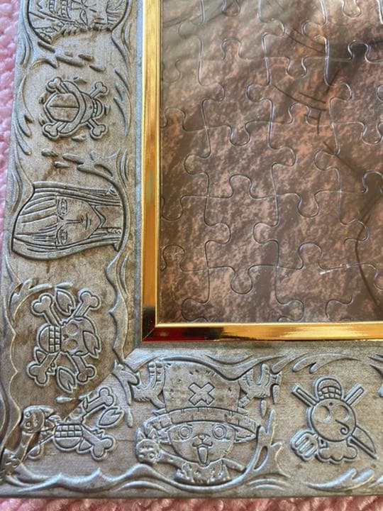 【完成品】アニメ、ワンピースパズル6点セット