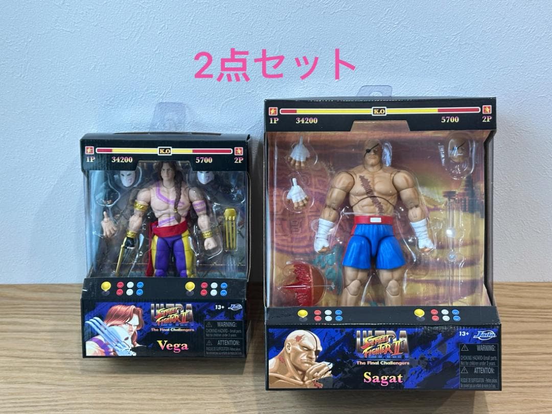 JADA バルログ JD35172 サガット JD35171 2点セット - メルカリ