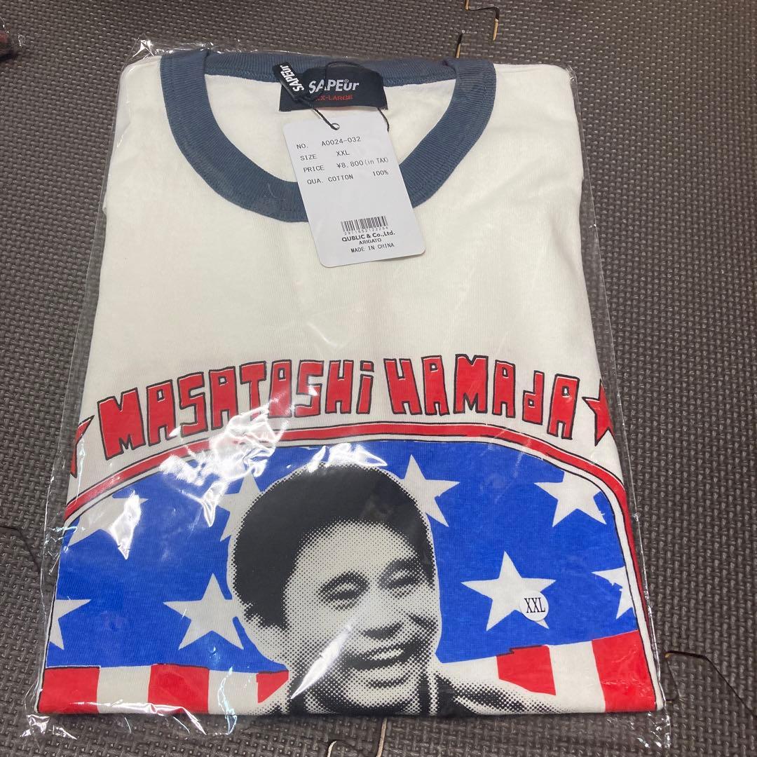 XXL】SAPEur サプール ダウンタウン 浜田雅功 tシャツ 浜ちゃん z