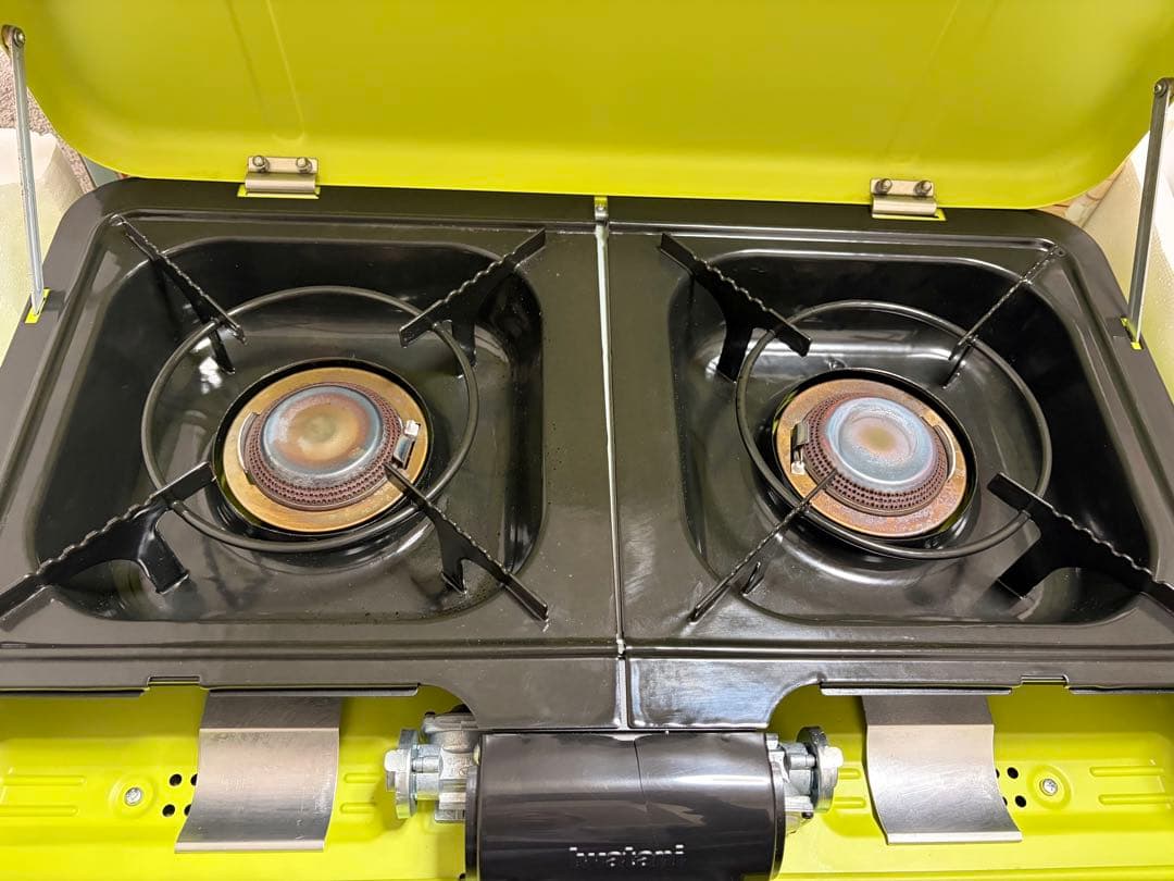 中古】イワタニ FLAT TWINS BBQ CB-TBG-2-OL - メルカリ