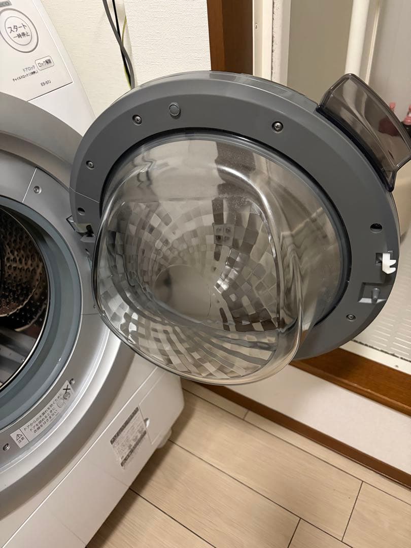 ドラム式電気洗濯乾燥機 SHARP ES-S7J-WR 2024年製 右開き - メルカリ