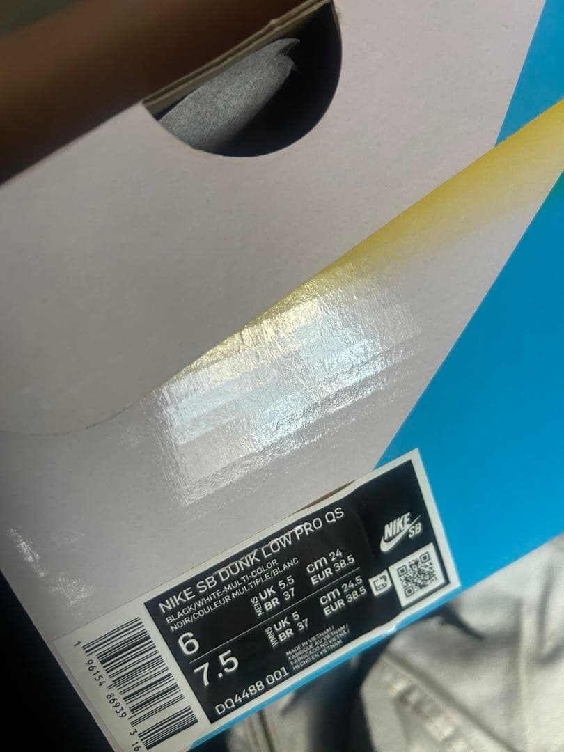 Neck face × Nike SB Dunk Low 23.5cm