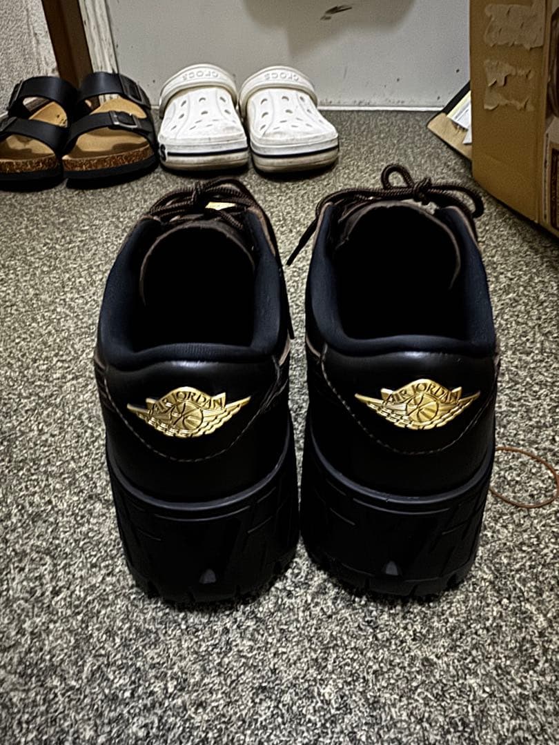 美品　Nike エア ジョーダン 1 ブルックリン LOW 24.5cm