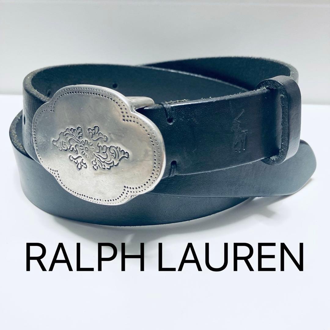 【美品】RALPH LAUREN ベルト LAUREN RALPH LAUREN（ローレン ラルフローレン） ベルト ロゴ