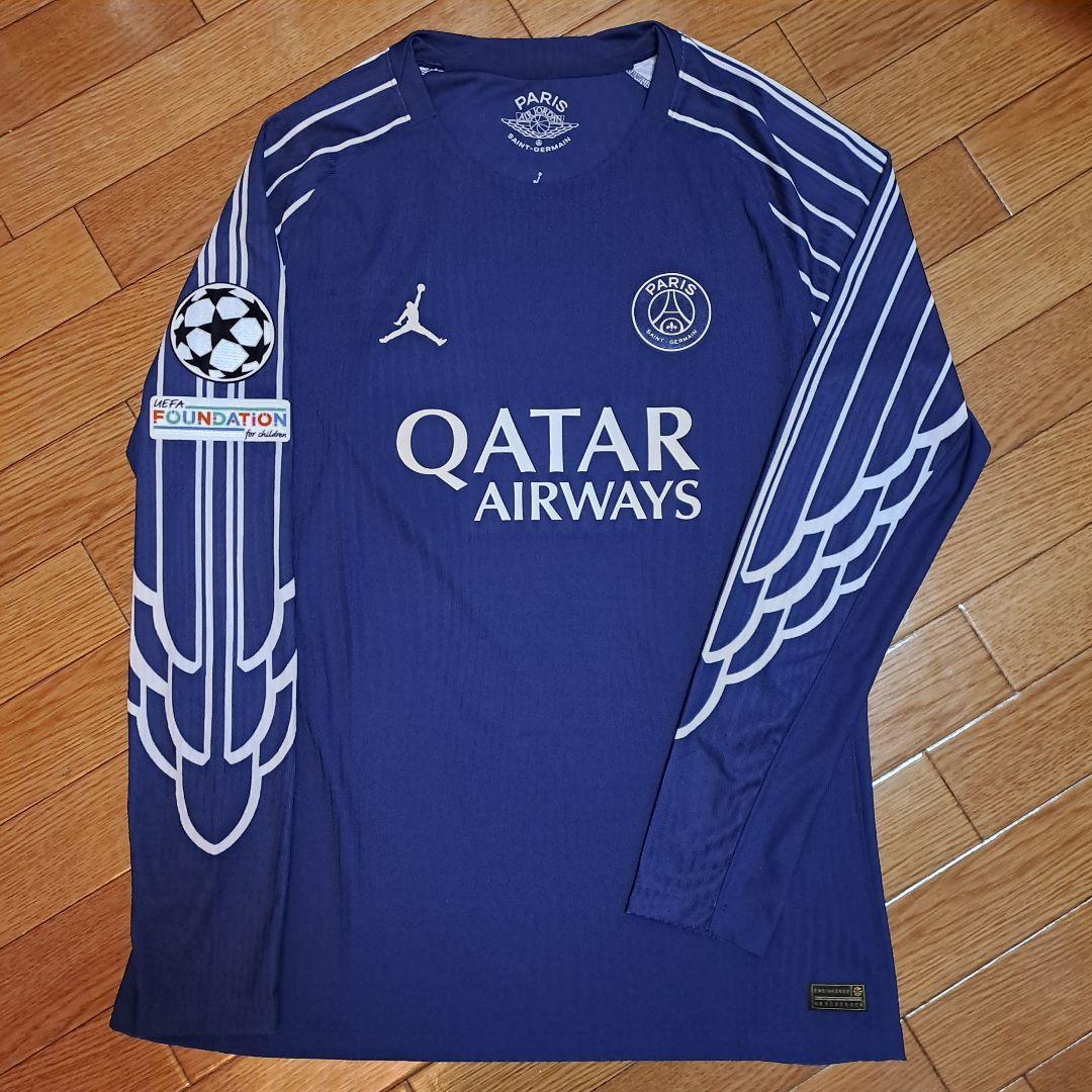 パリサンジェルマン 24-25 オーセンティック 4th ユニフォーム 長袖#7
