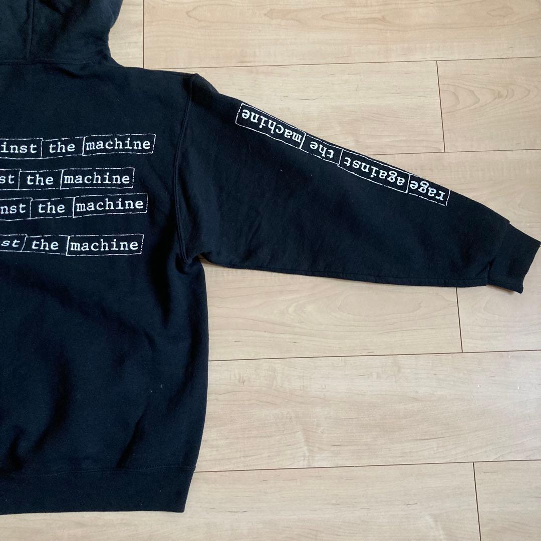 袖プリ レイジアゲインストザマシーン ビンテージパーカー レッチリ